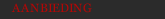 AANBIEDING